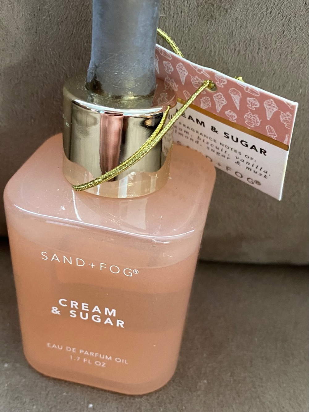Sand + Fog Cream & Sugar Eau de Parfum Oil — Soft Pink